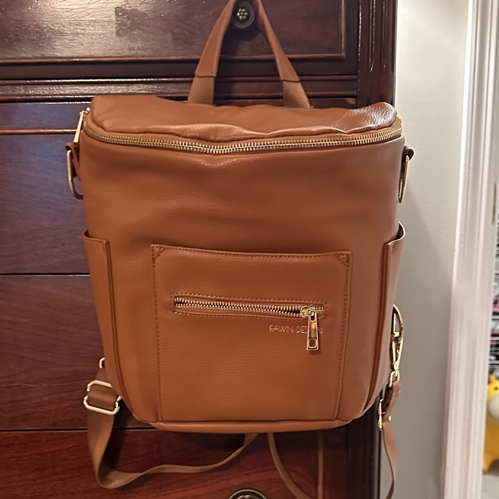 Fawn Design Brown Diaper Bag